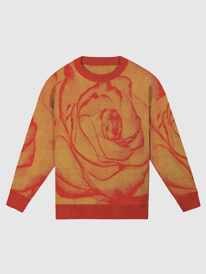 Orange Rose Relaxed Fit Sweater product image (1)