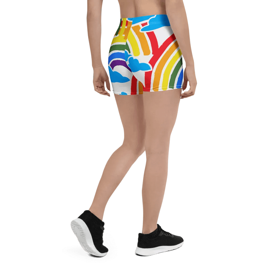 Rainbow Dreams All-Over Shorts product image (3)