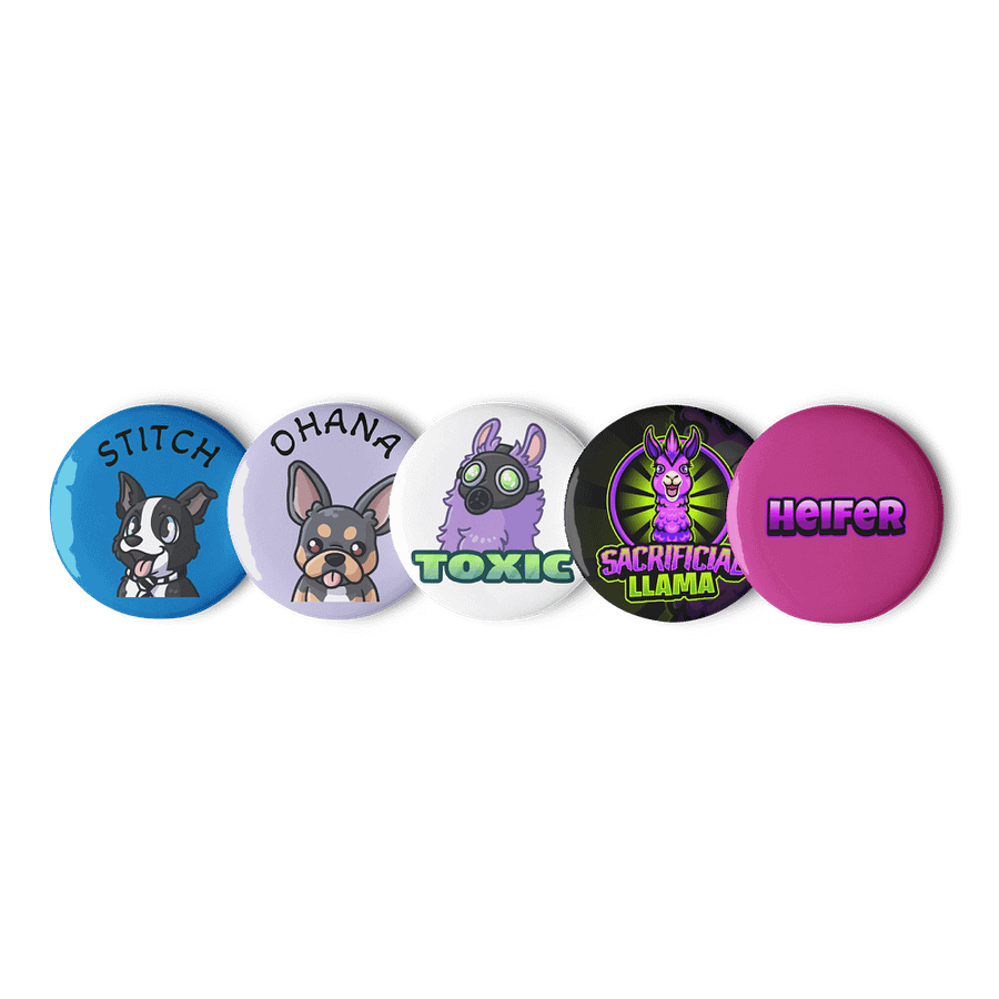 Llama Buttons product image (1)