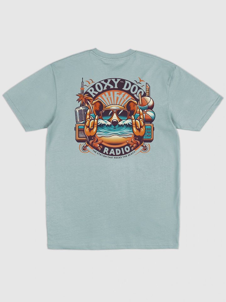 Roxy Dog Radio Rocks The Beach Custom T-Shirt product image (5)