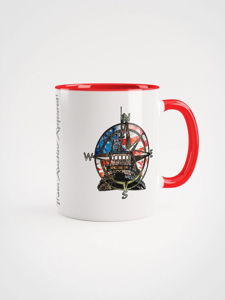 Compass Rose Pacific Falcon Flage Mug 11oz & 15oz product image (1)