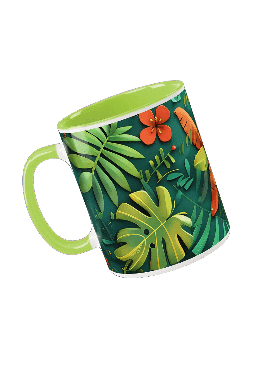 Tropical Jungle Delight Ceramic Mug product image (11)