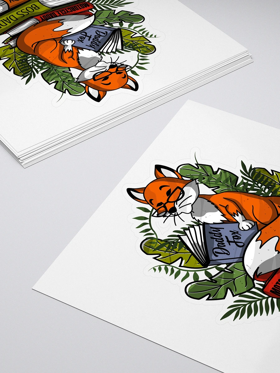 Foxy Nerd Sticker product image (4)
