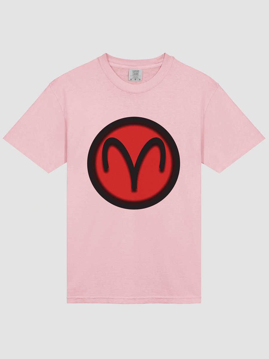 Aries Zodiac Symbol Comfort Tee product image (9)