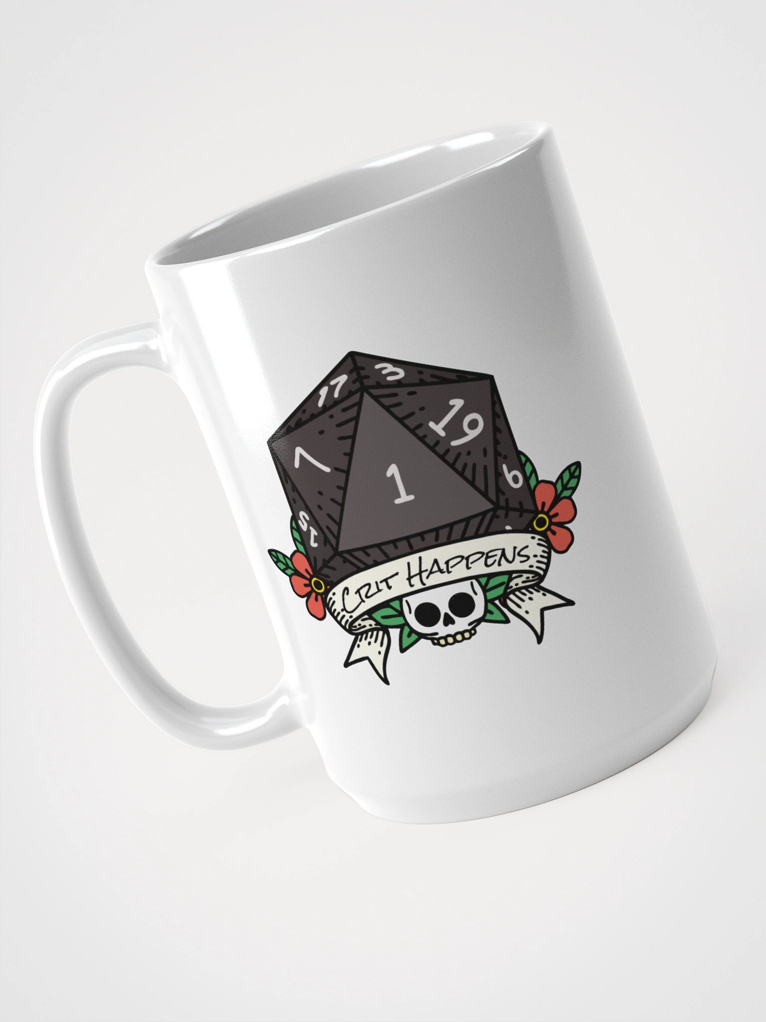 Crit Happens D20 Mug product image (3)