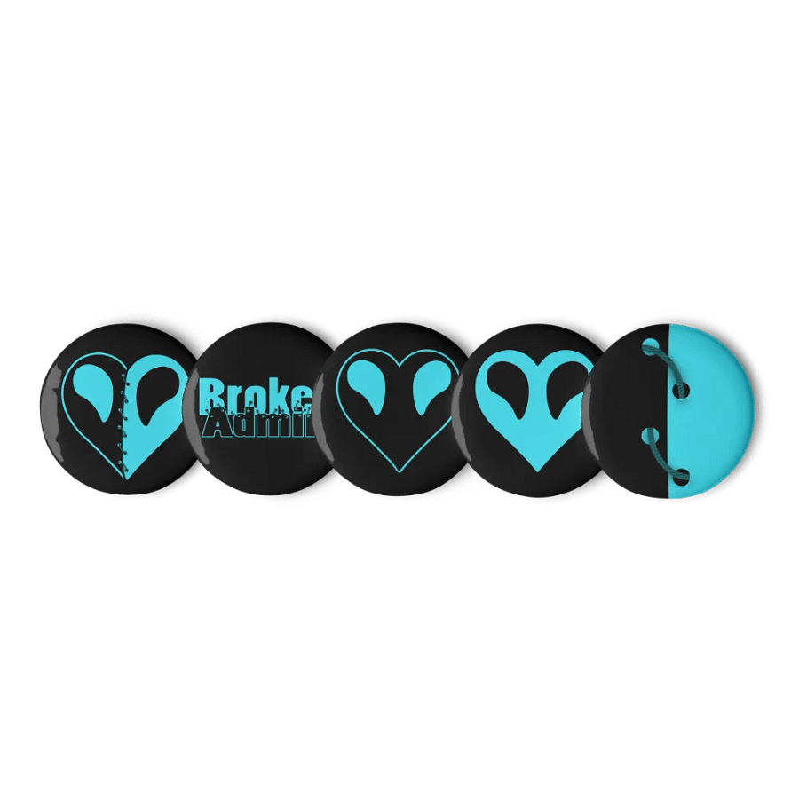 Stitched Hearts Broken Buttons product image (11)