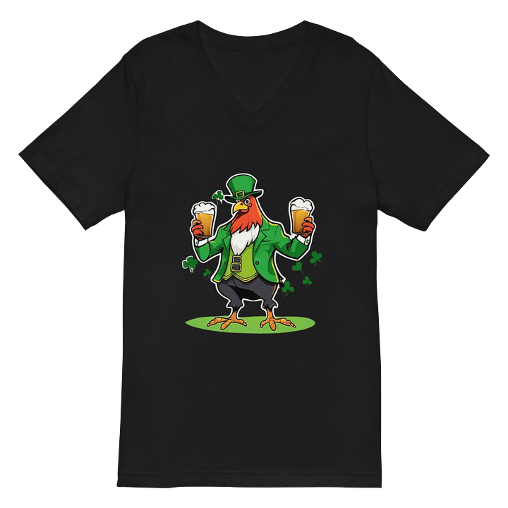 Lucky Rooster V-Neck Tee product image (3)