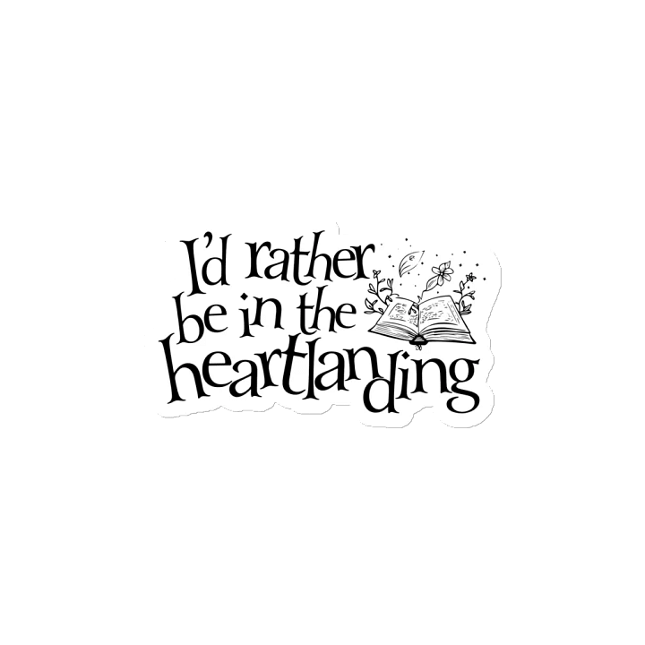 Elven Heartbound Magnet ~ "I'd rather be in the heartlanding" product image (2)