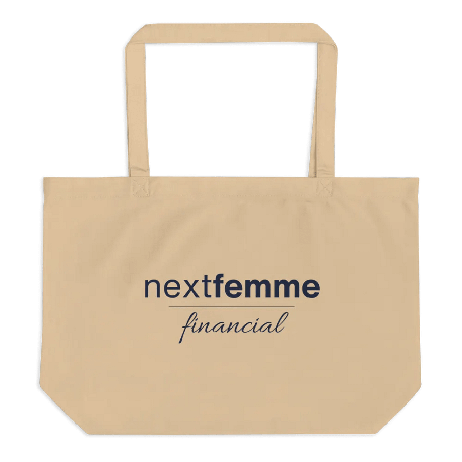 Eco Tote Too with Navy Logotype product image (1)