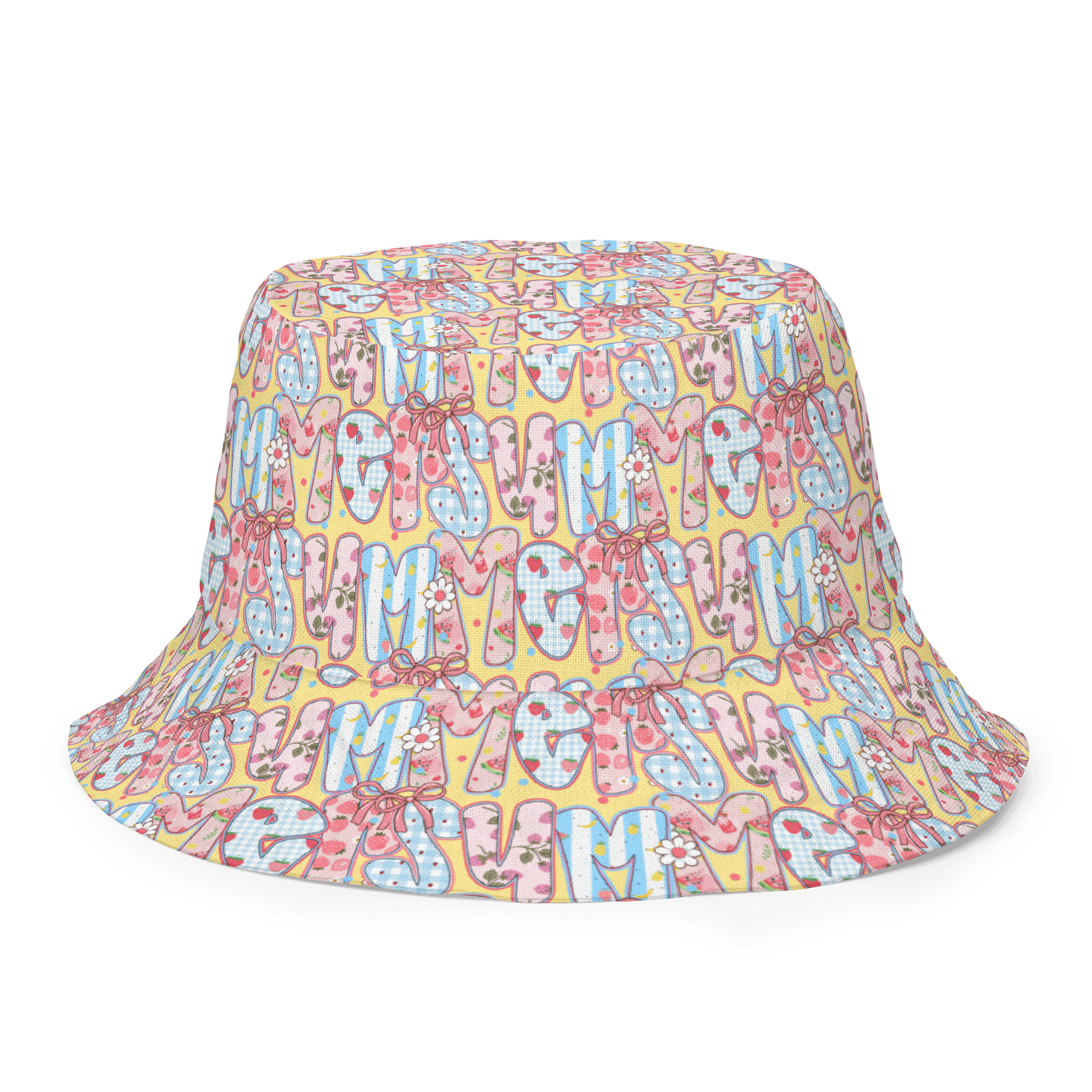 Reversible Summer Bucket Hat – Fun All-Over Print product image (2)