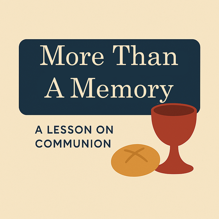 Master Lesson - More Than a Memory - A Lesson on Communion product image (1)