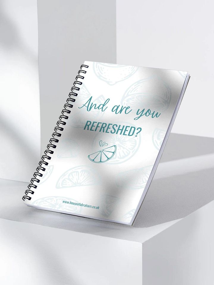 And Are You Refreshed? - Notebook product image (1)