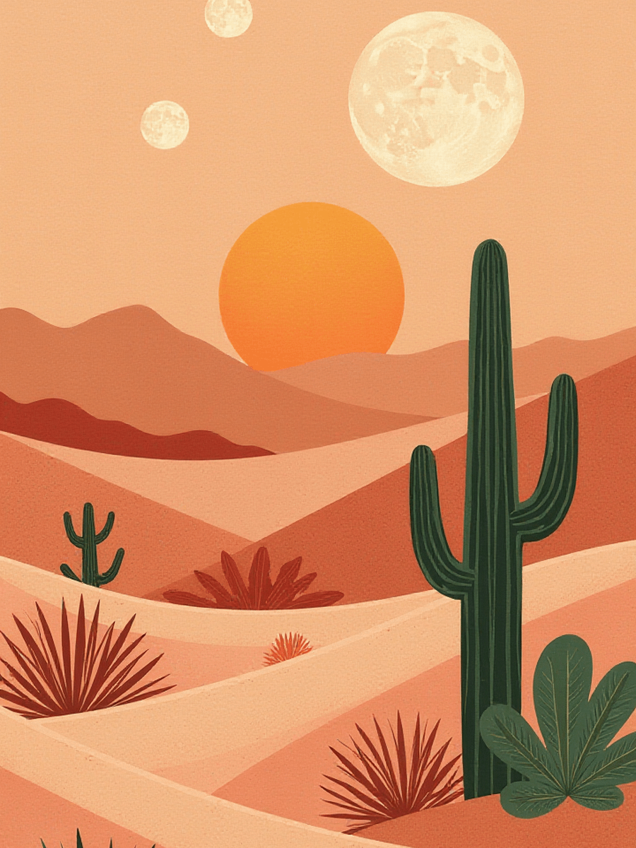 Aesthetic Boho & Anime Minimalist Phone Wallpapers (71 Wallpapers)– Dark & Soft Digital Art (9:16 Ratio) product image (3)