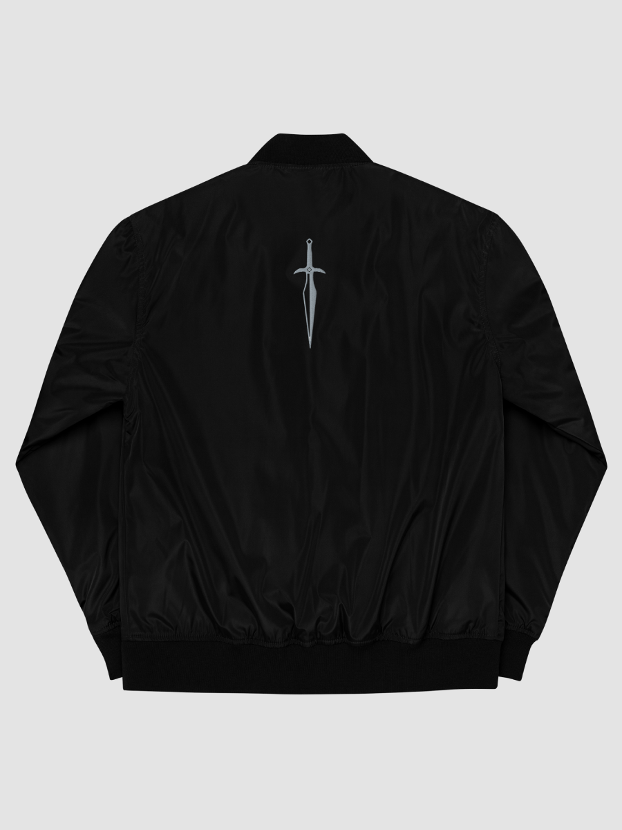 Killakris Faux Leather Bomber Jacket product image (2)