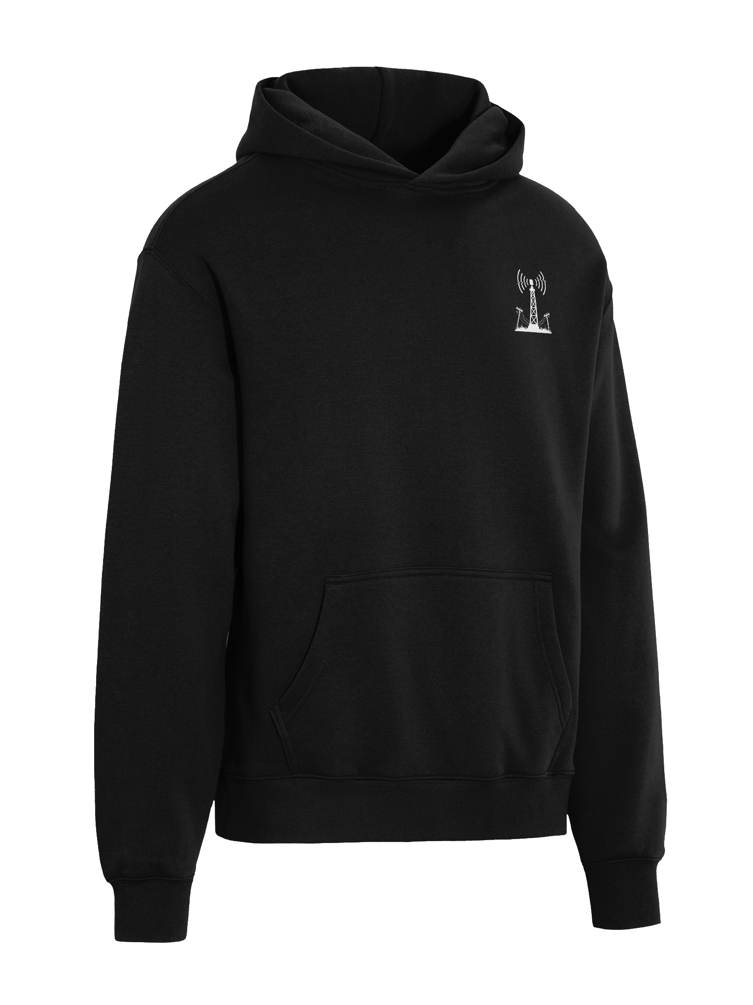 Signal Hoodie (Black) V2 product image (3)
