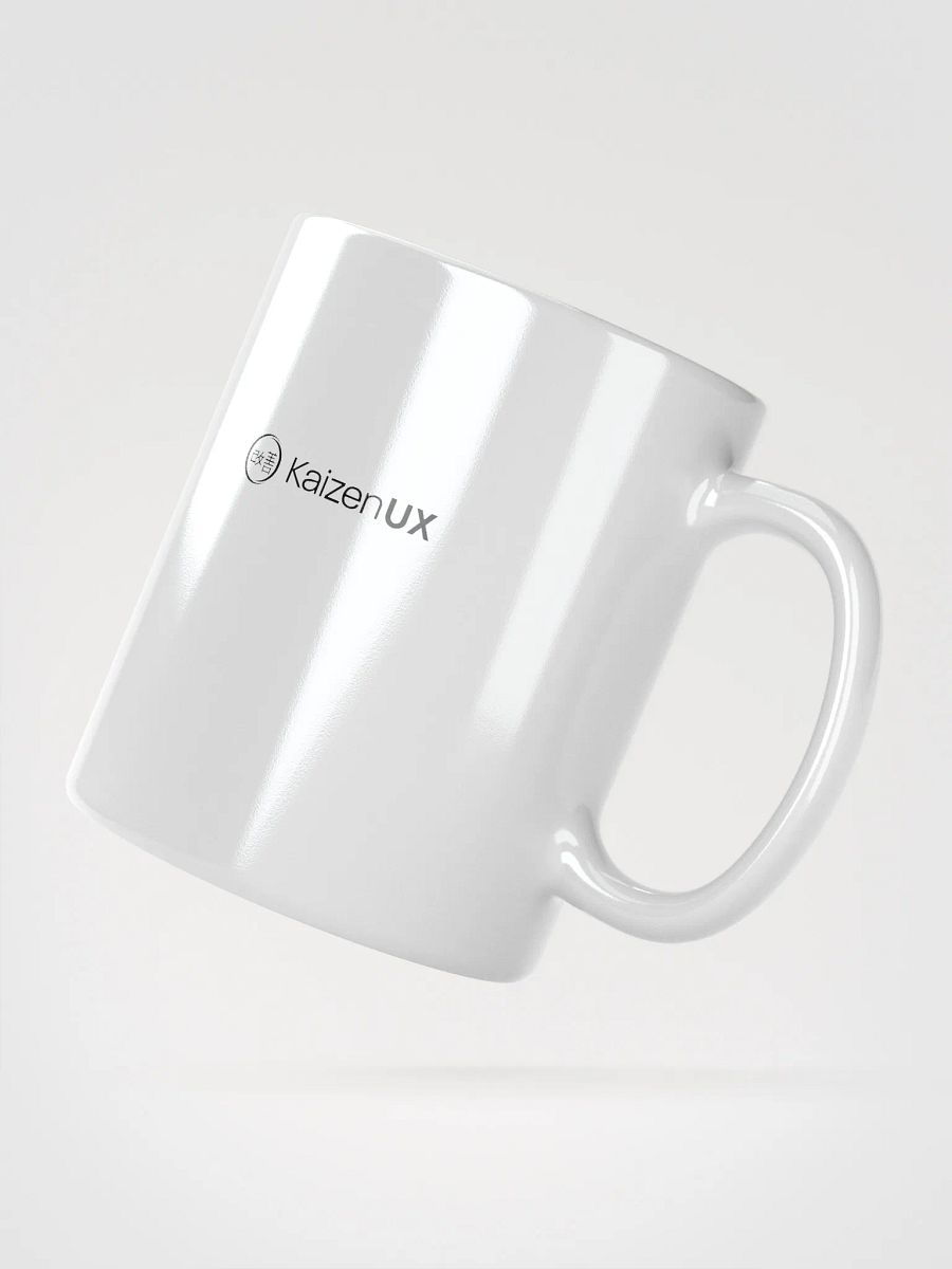 UX ≠ UI White Mug product image (4)