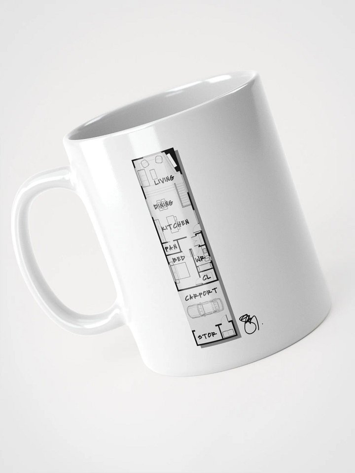 Alphabet Floor Plan Mug - I product image (2)