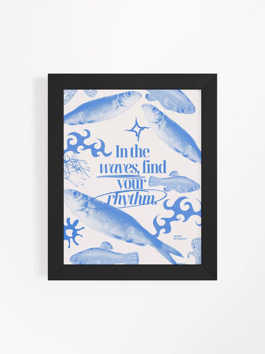 Rhythmic Ocean Dreams Framed Poster product image (28)