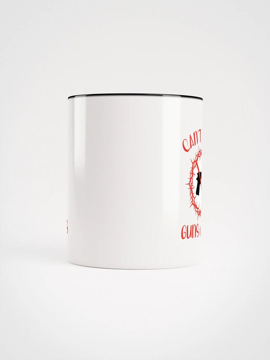 Can't Love Guns And Jesus Accent Mug product image (19)