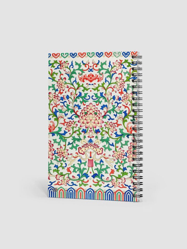 Lotus Spiral Notebook product image (2)