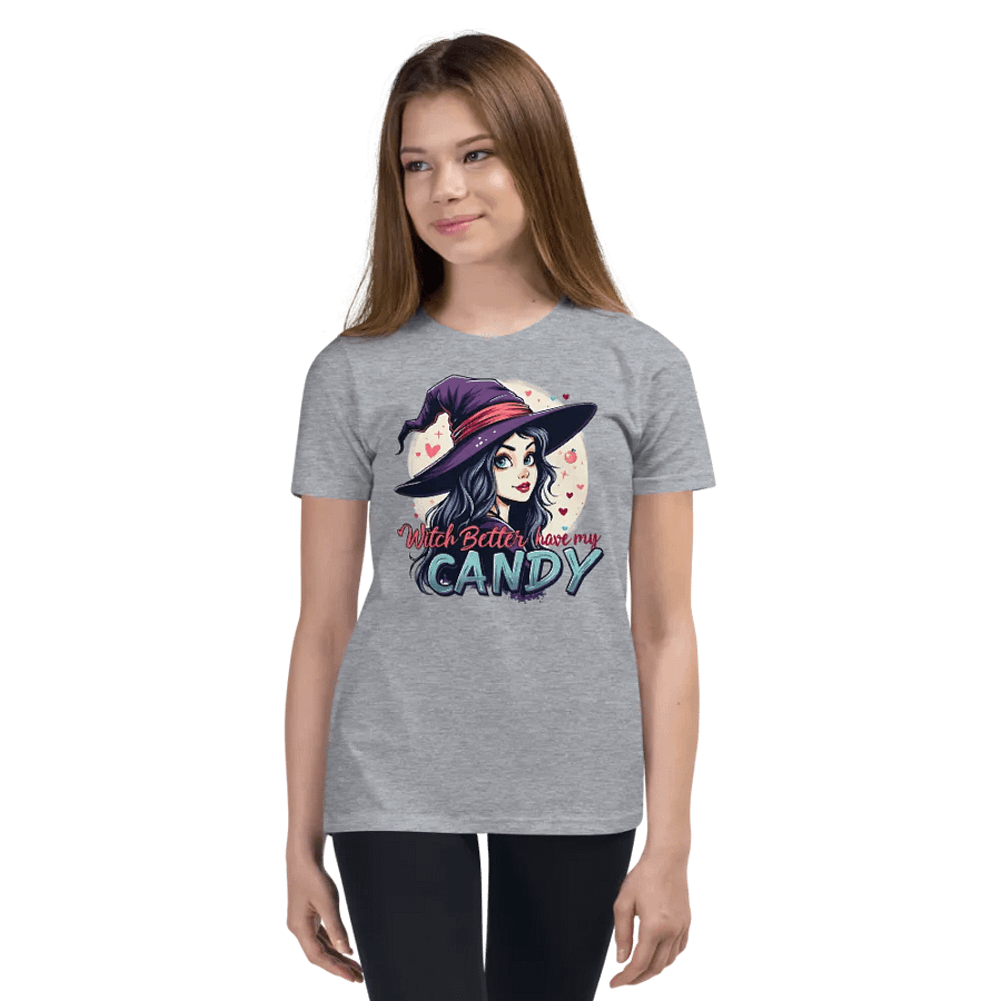 Witch better have my candy Youth T-Shirt product image (17)