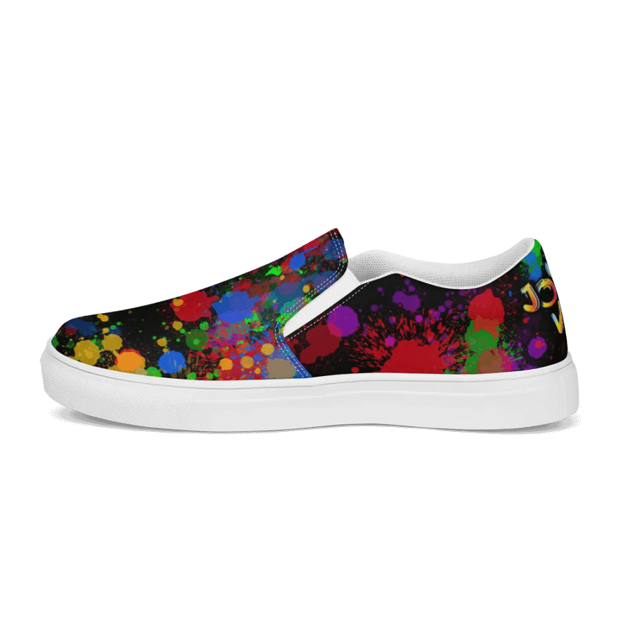 JokersVibe Graffiti Style Slip-On Shoes product image (10)