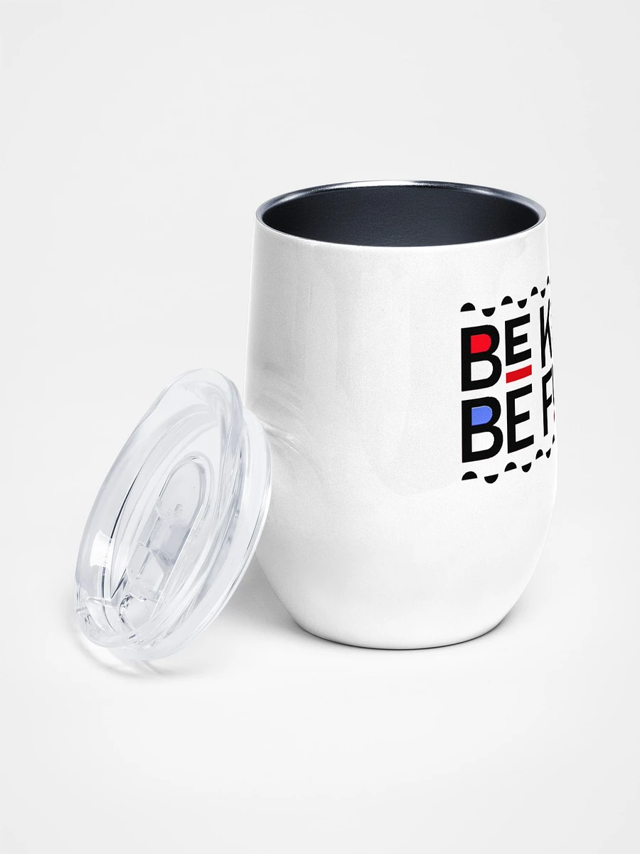 'Be Kind Be Funny' WINE TUMBLER product image (2)