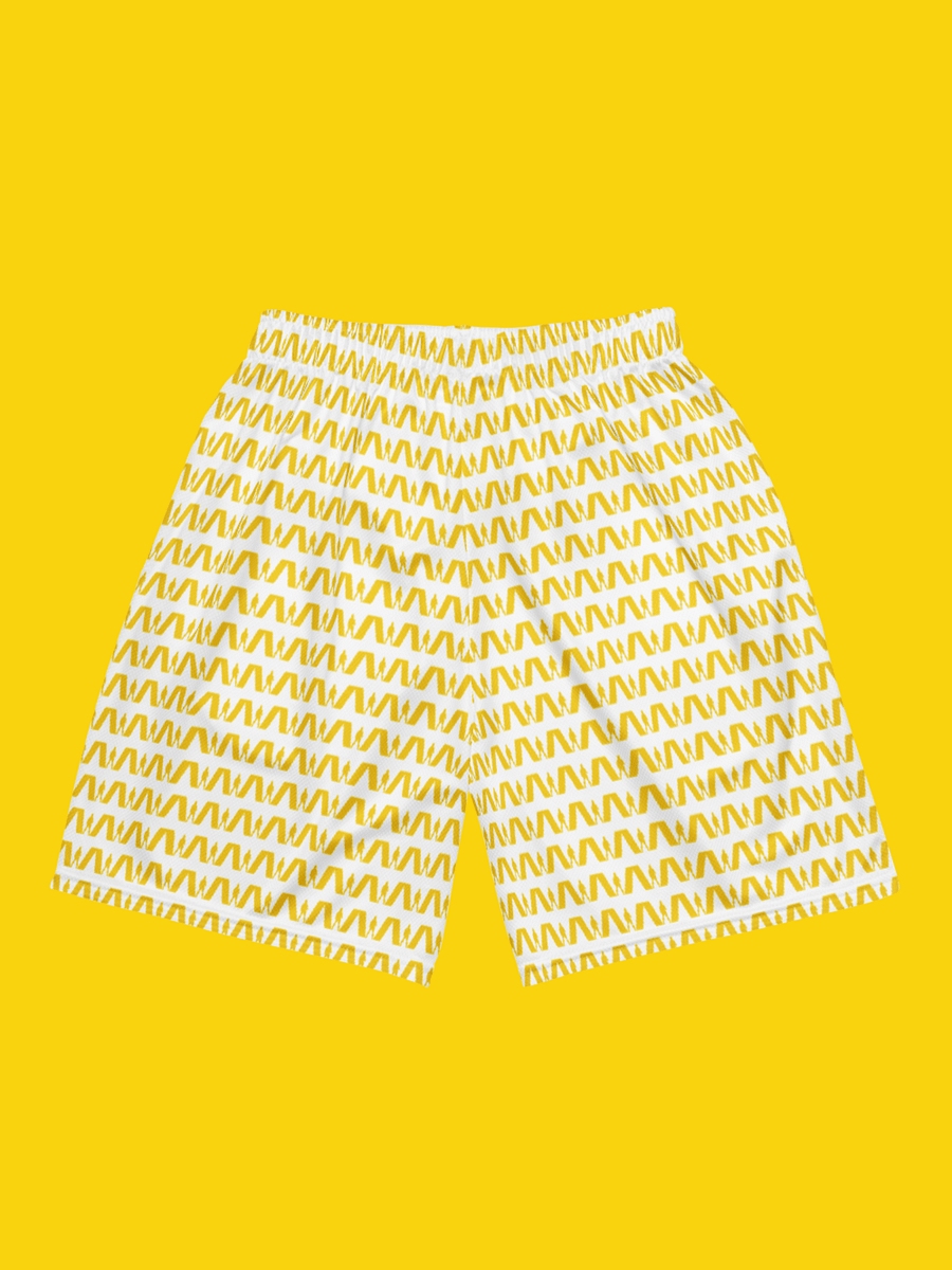 All-Over Print Recycled Unisex Mesh Shorts | WIL Style product image (5)