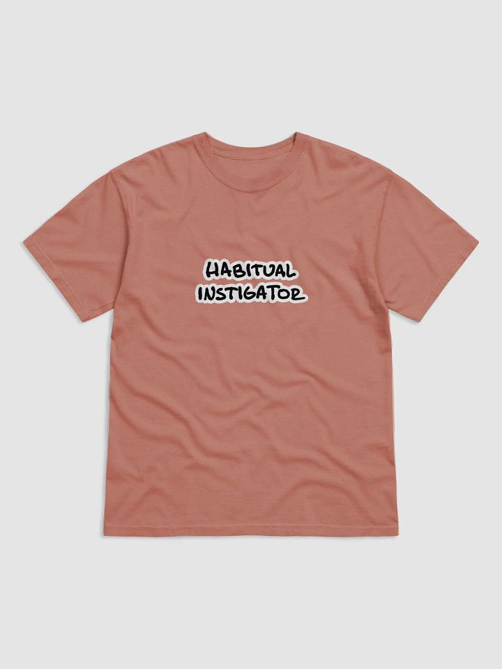 Habitual Instigator garment-dyed tee (bubble design) product image (1)