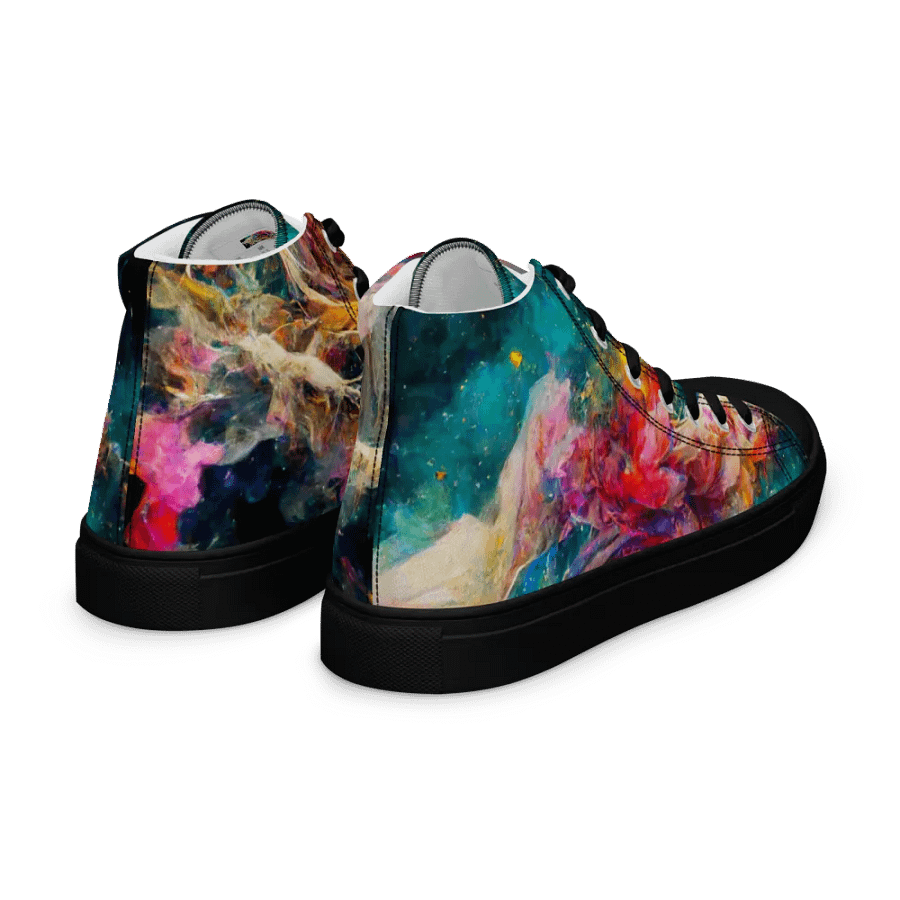 celestial nest men's canvas High Tops product image (7)