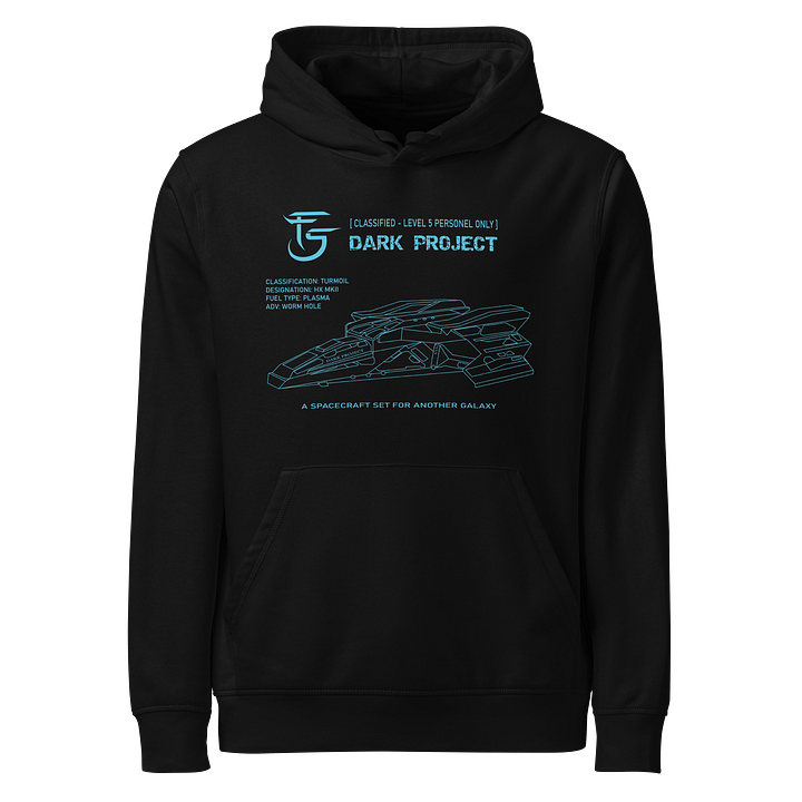 Dark Project Unisex Organic Hoodie product image (1)