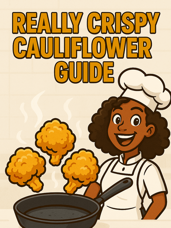 Really Crispy Cauliflower Guide Ebook product image (1)
