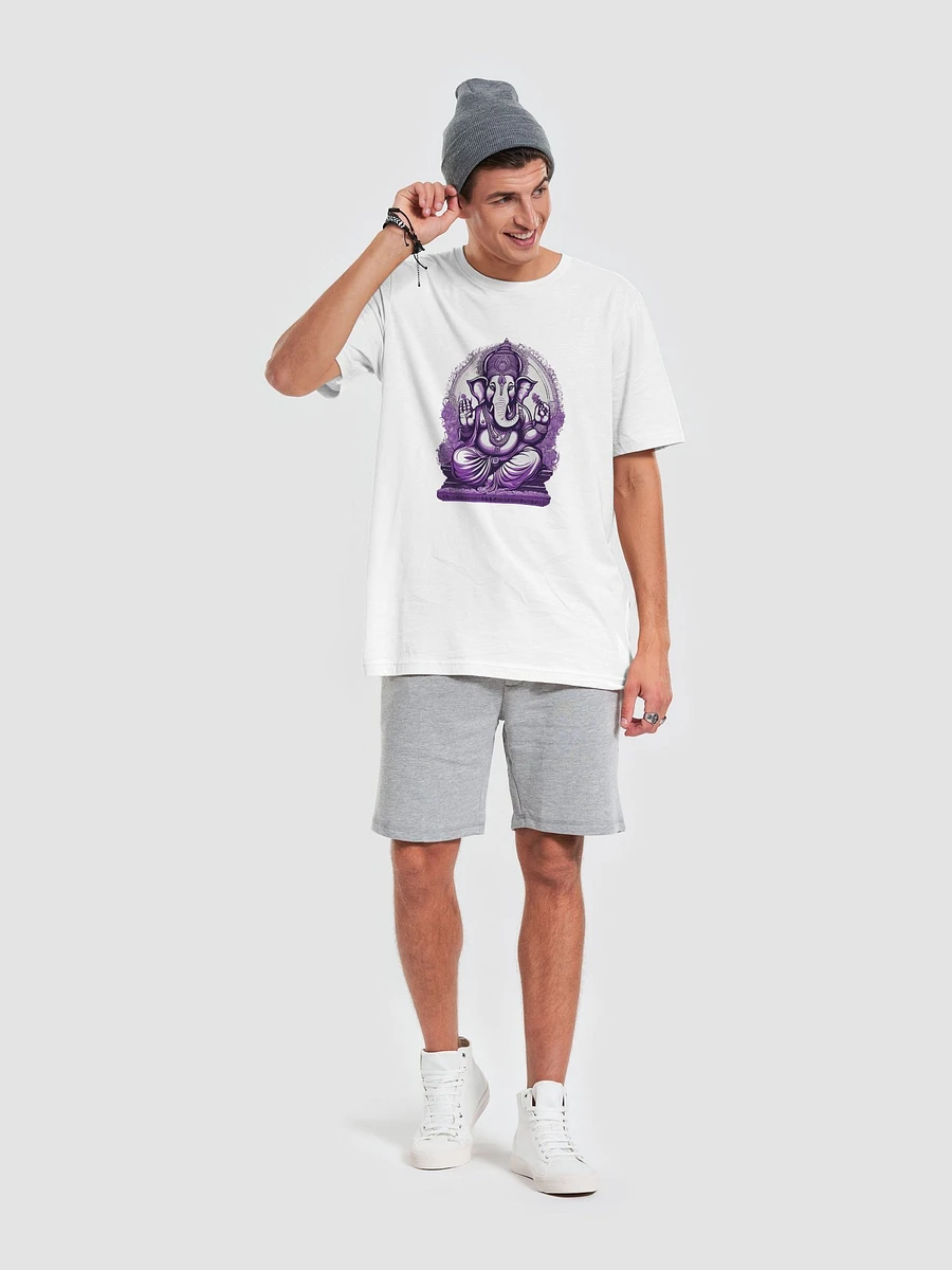 Purple Ganesha Unisex T-Shirt product image (6)