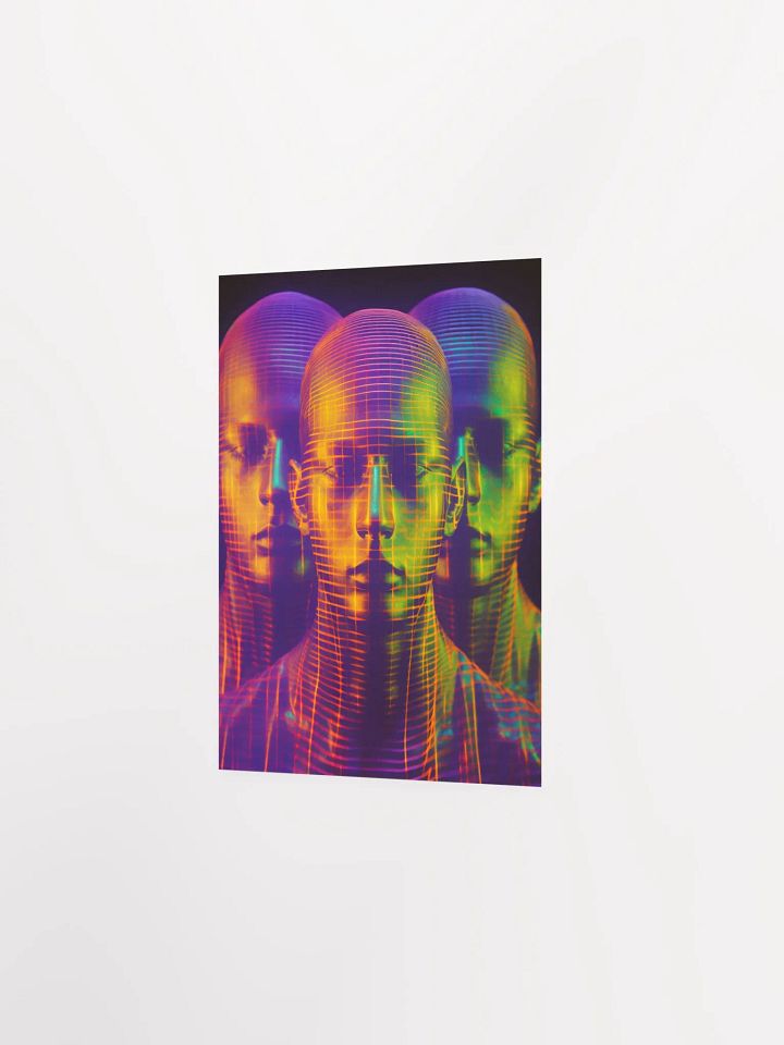Trinity Holographic Heads Poster product image (2)