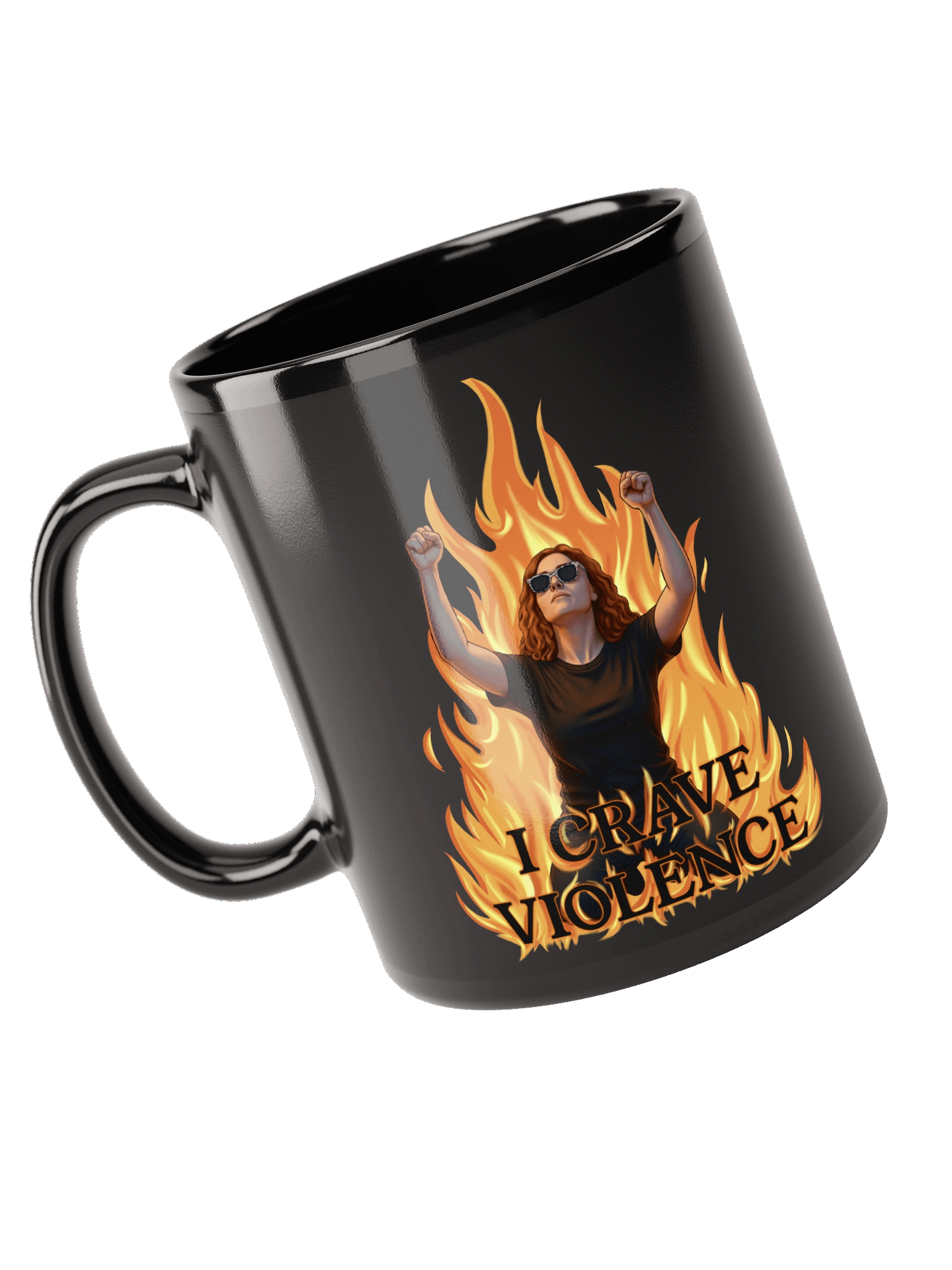 "I CRAVE VIOLENCE" Mug product image (1)