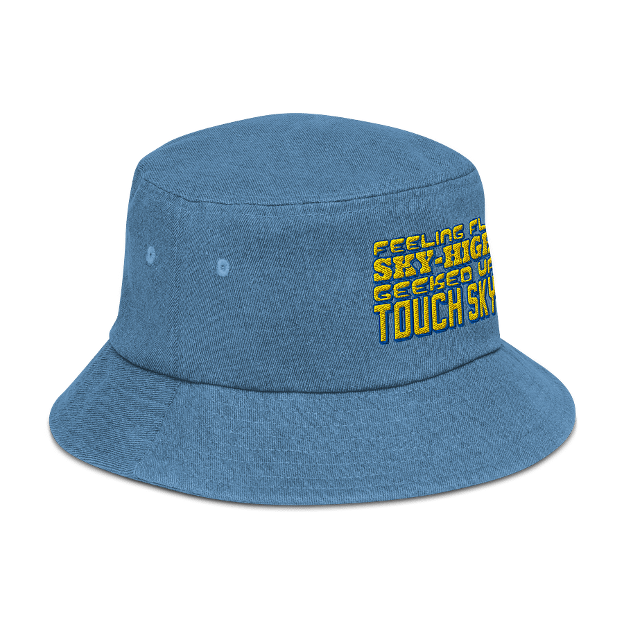 Sky-High Denim Bucket Hat-Geeked product image (3)