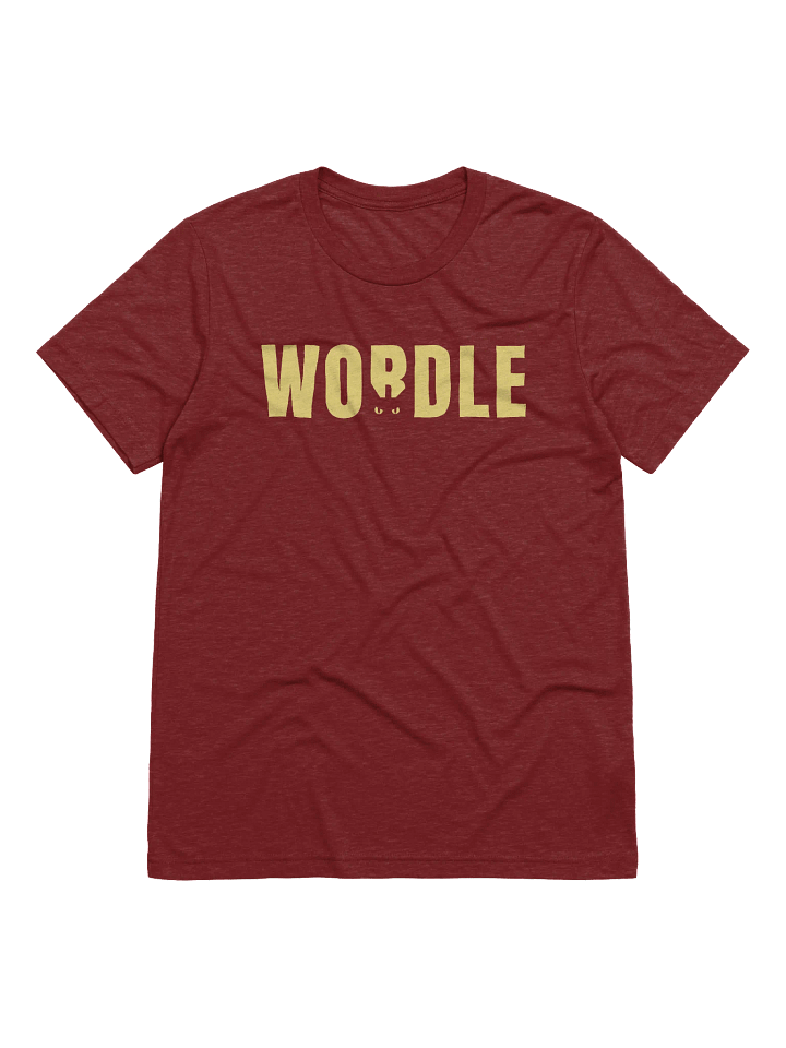Cat Eyes Wordle Tri-Blend T-Shirt product image (3)
