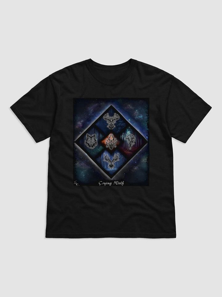 Crying Wolf Galaxy Shirt product image (1)