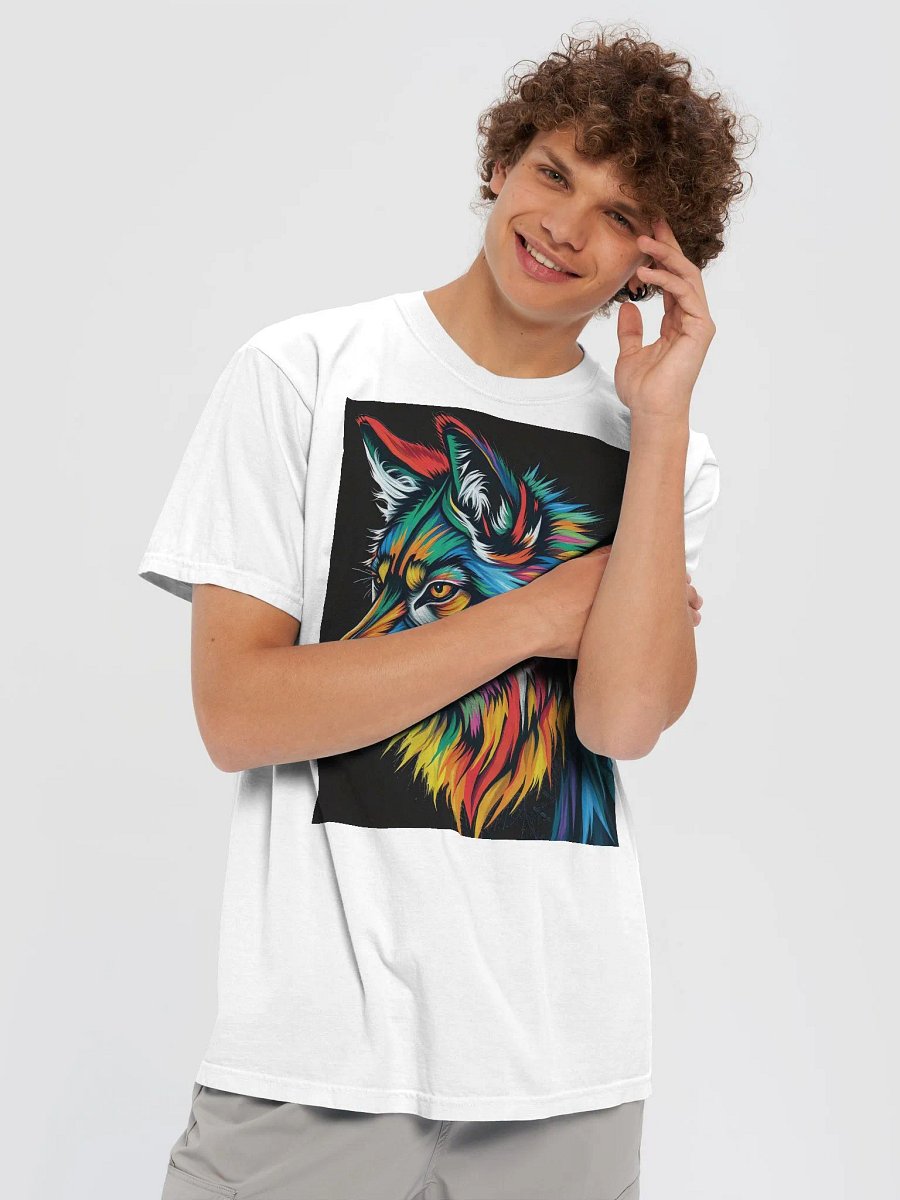 Wolf! Vintage Comfort: Garment-Dyed Cotton T-Shirt product image (5)