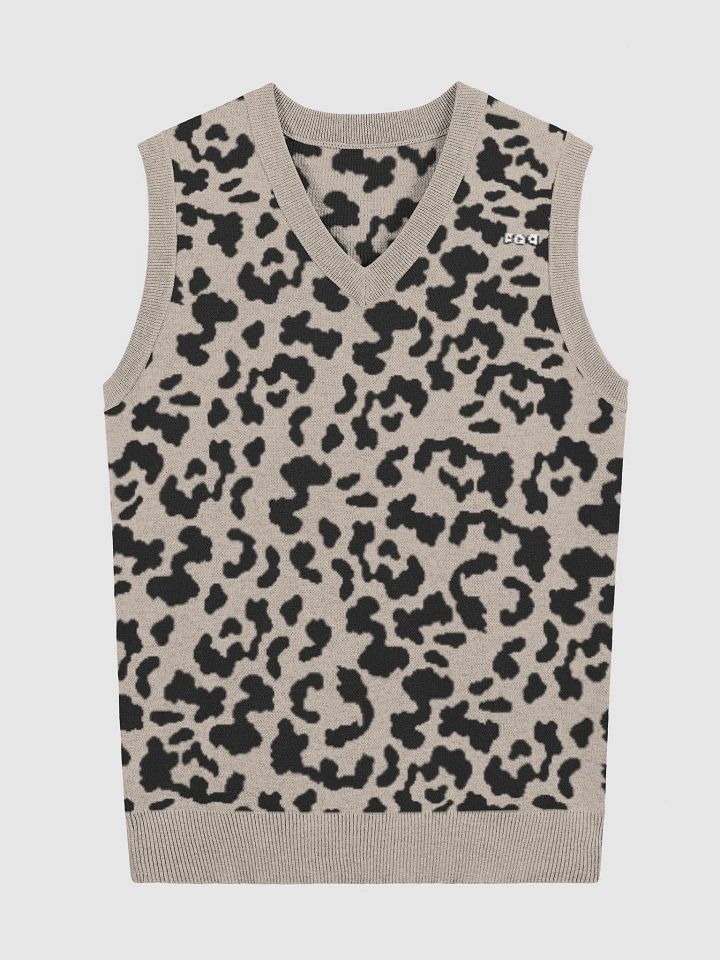 Knitted V-Neck Vest product image (1)