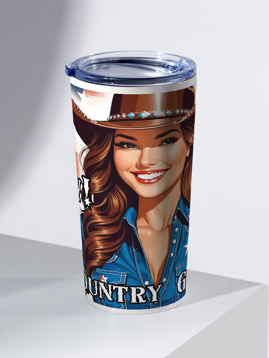 Country Girl 20 oz Stainless Steel Tumbler product image (3)