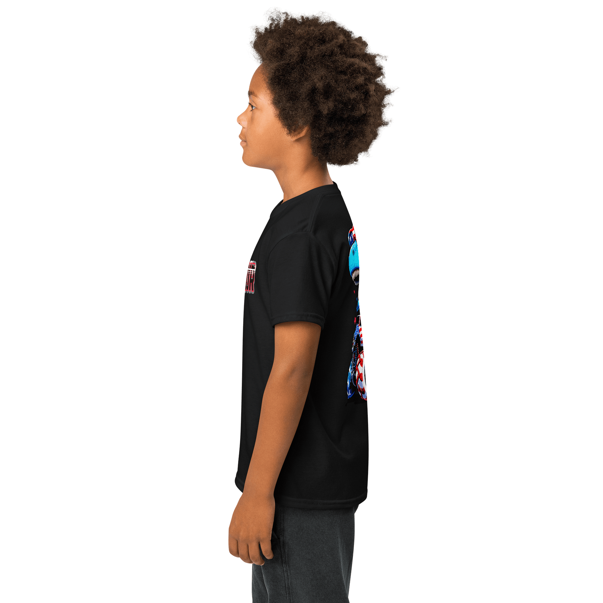 TENN4OUR RECORDS T-REX 4TH OF JULY T-SHIRT Youth T-Shirt product image (6)