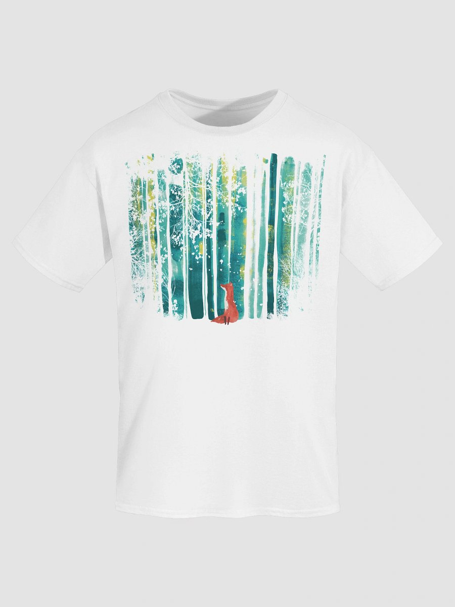 Lone fox graphic t-shirt product image (62)