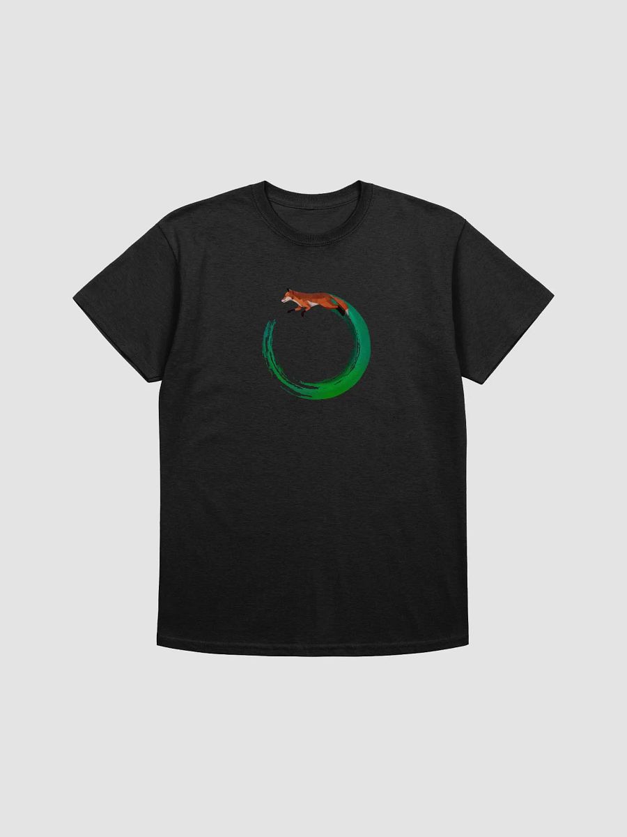 'Echoes of Eternity' Fox Aurora Circle T-Shirt product image (1)