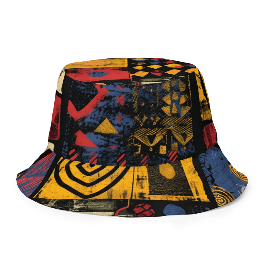 African Kaleidoscope Reversible Bucket Hat product image (6)