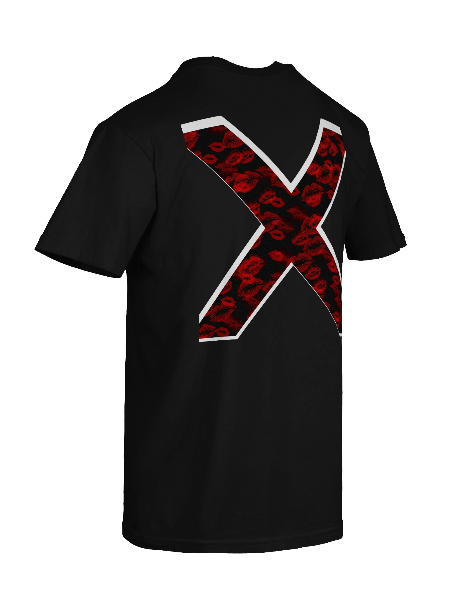 Black X Red Lipstick Kisses | Shirt product image (5)