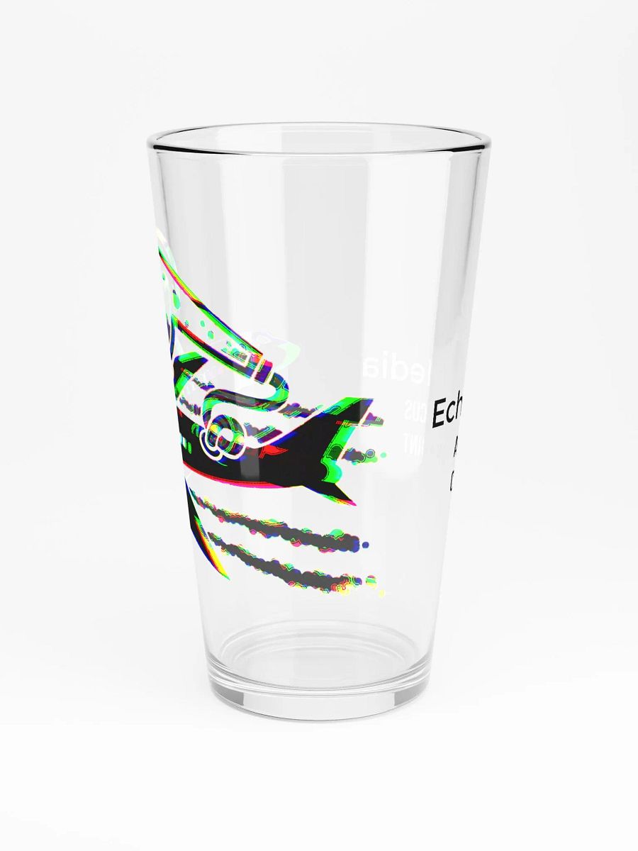 Chemtrails Plane Pint Glass product image (3)