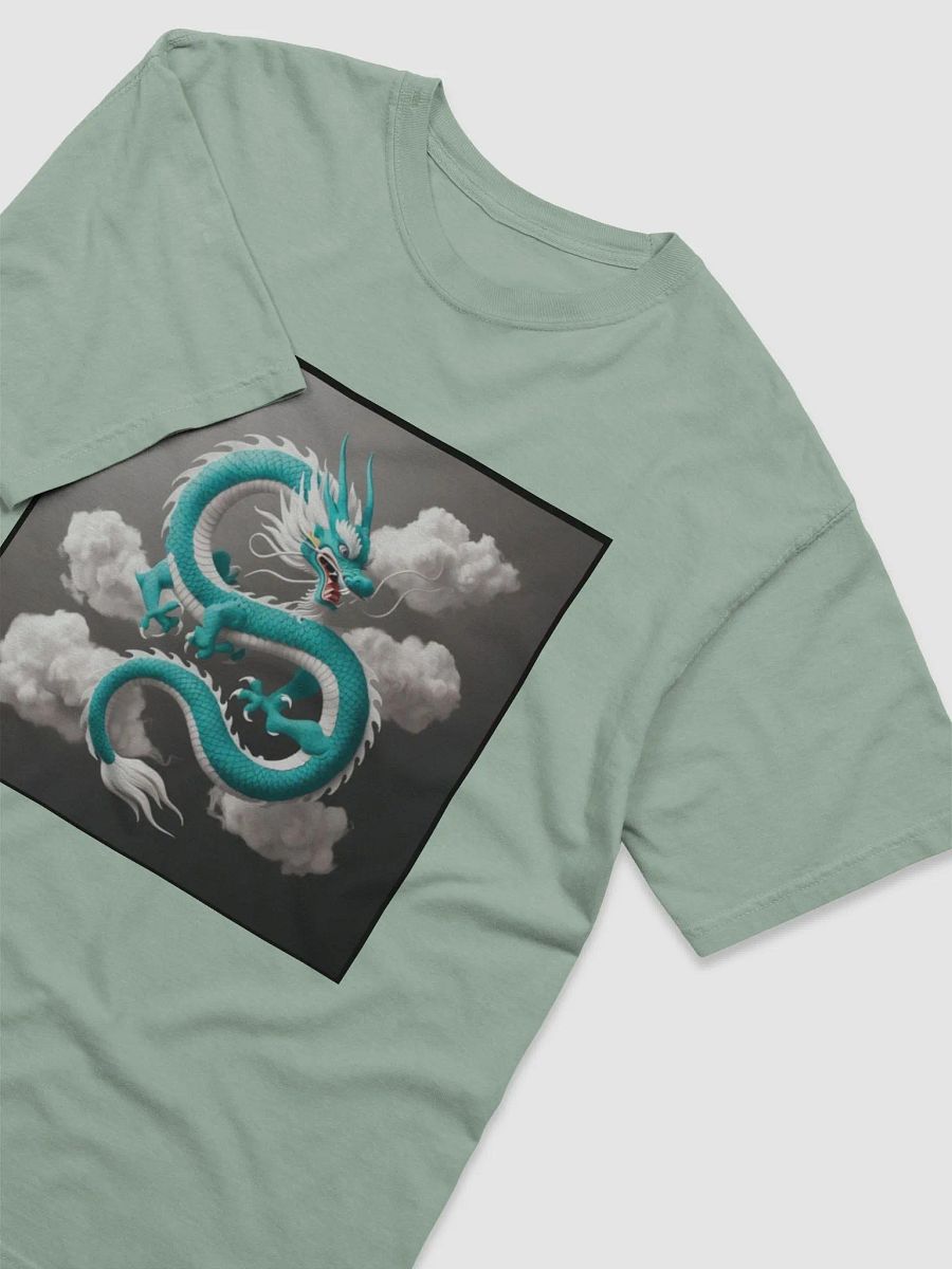 "Dragon's Fury: The Turquoise Chinese Dragon T-Shirt" product image (32)