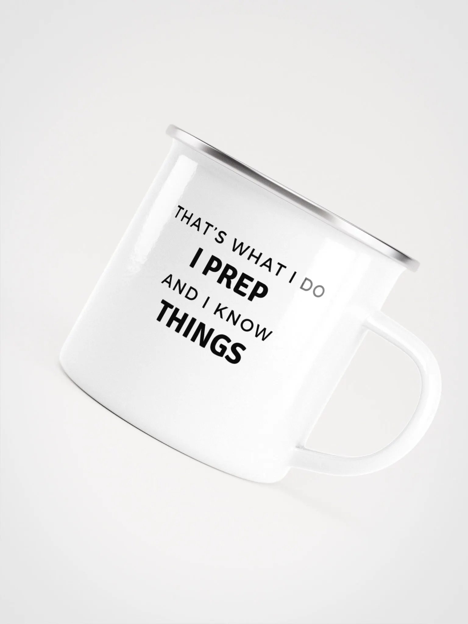 That's What I do I Prep Enamel Mug product image (5)