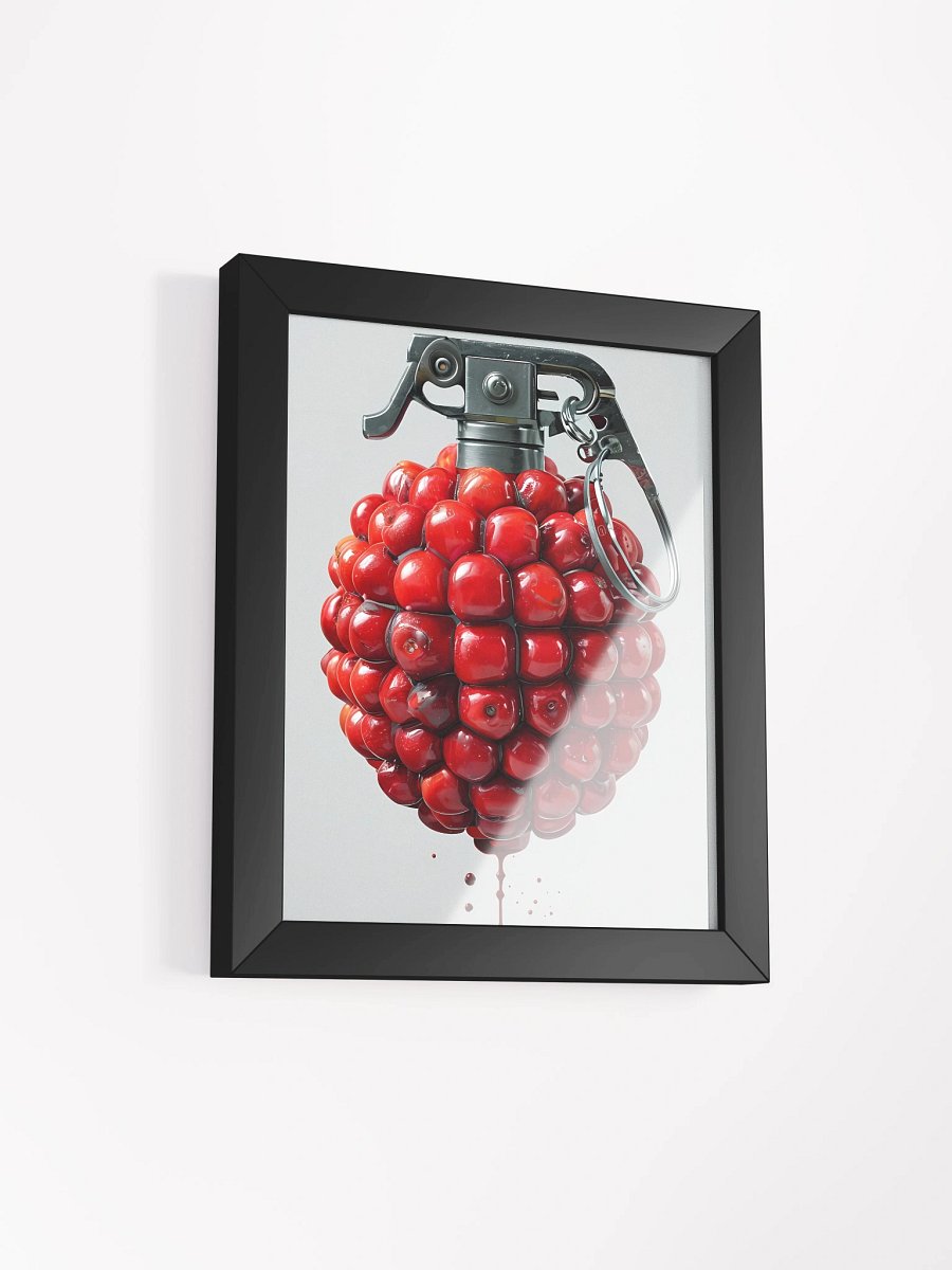 Cherry Explosion Framed Matte Poster product image (3)